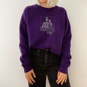 Vintage Lee Cotton Crewneck Raglan Sweatshirt
